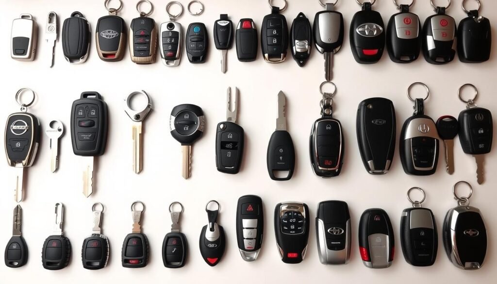 أنواع مختلفة من مفاتيح السيارات من التقليدية إلى الذكية أنواع مختلفة من مفاتيح السيارات من التقليدية إلى الذكية