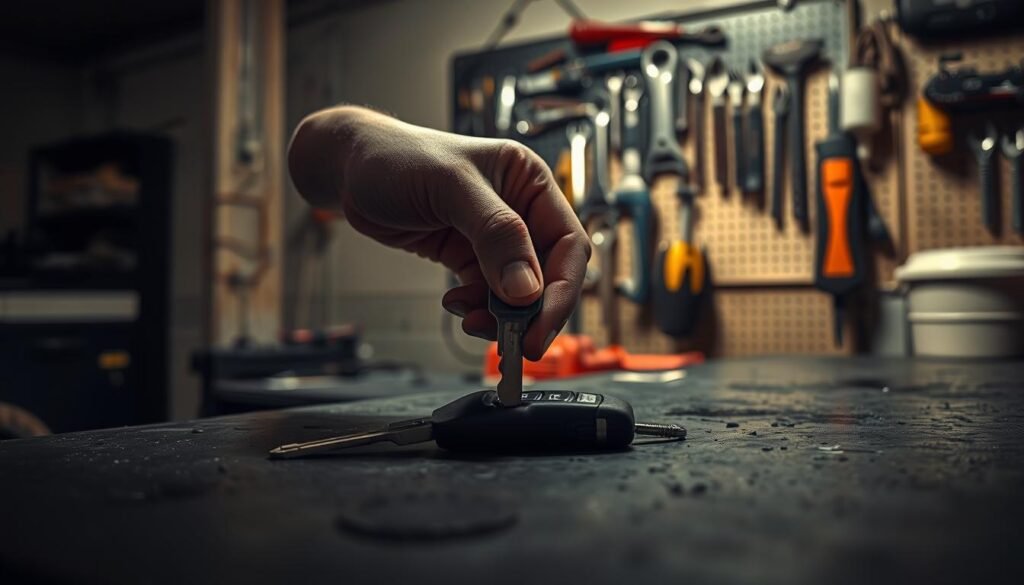 استعادة مفاتيح السيارات