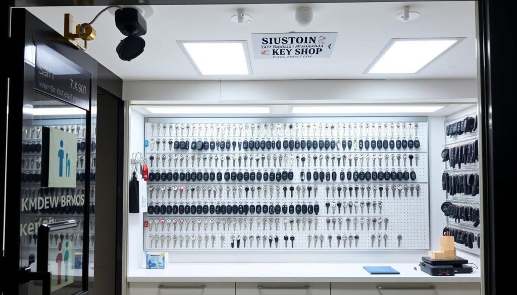 في مدينة محمد بن زايد ستجد محلات مفاتيح سيارات متخصصة توفر خدمات عملية تشمل:نسخ مفاتيح السيارات العادية والمشفرة بسرعة ودقة.برمجة المفاتيح للأنواع الشائعة من السيارات، بما في ذلك الريموتات الذكية.إصلاح المفاتيح والريموتات في حال تعرضت للتلف أو العطل.محل مفاتيح سيارات مدينة محمد بن زايد
