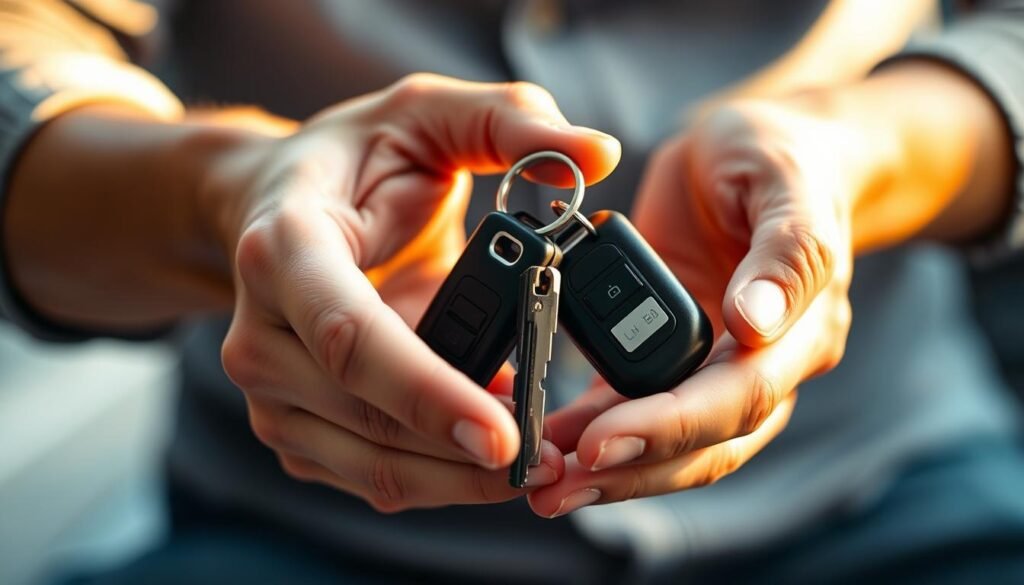 الحفاظ على مفاتيح السيارة