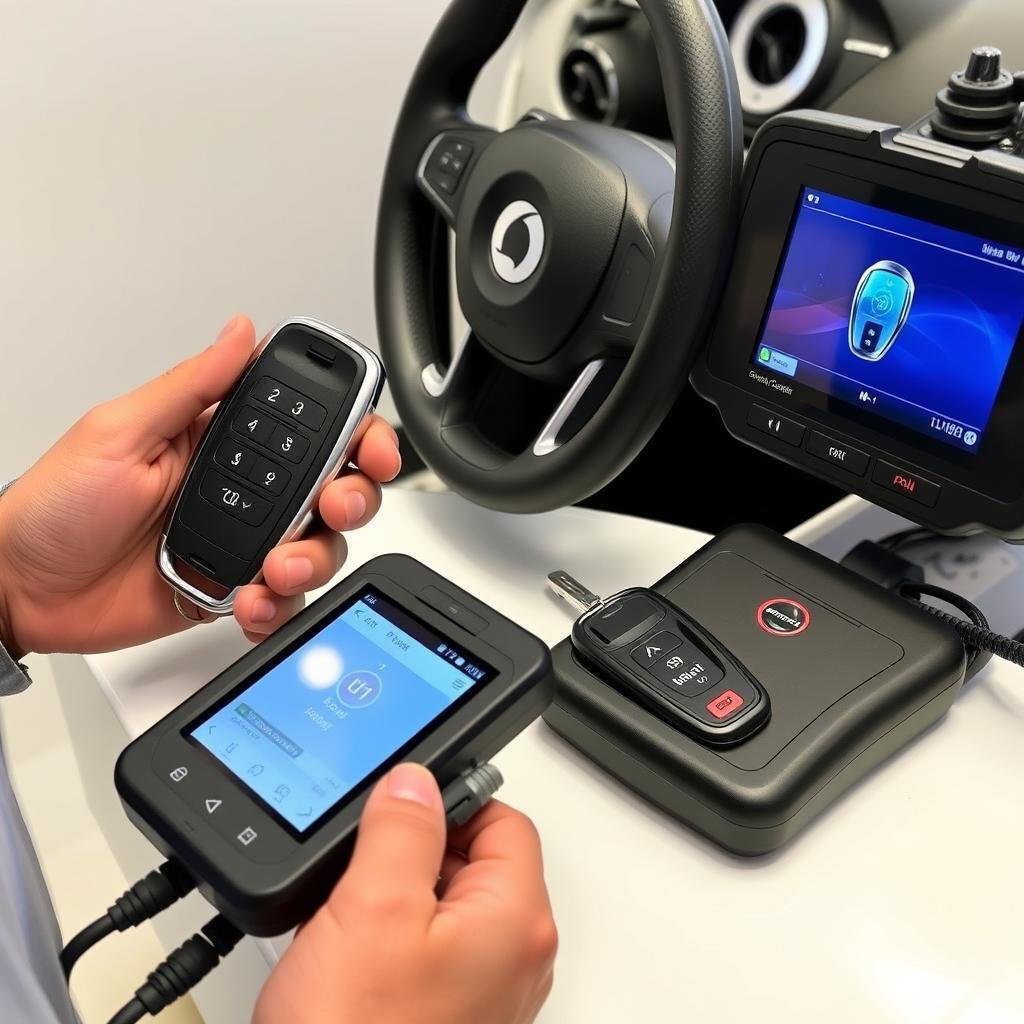 برمجة مفاتيح السيارات الذكية في أبوظبي