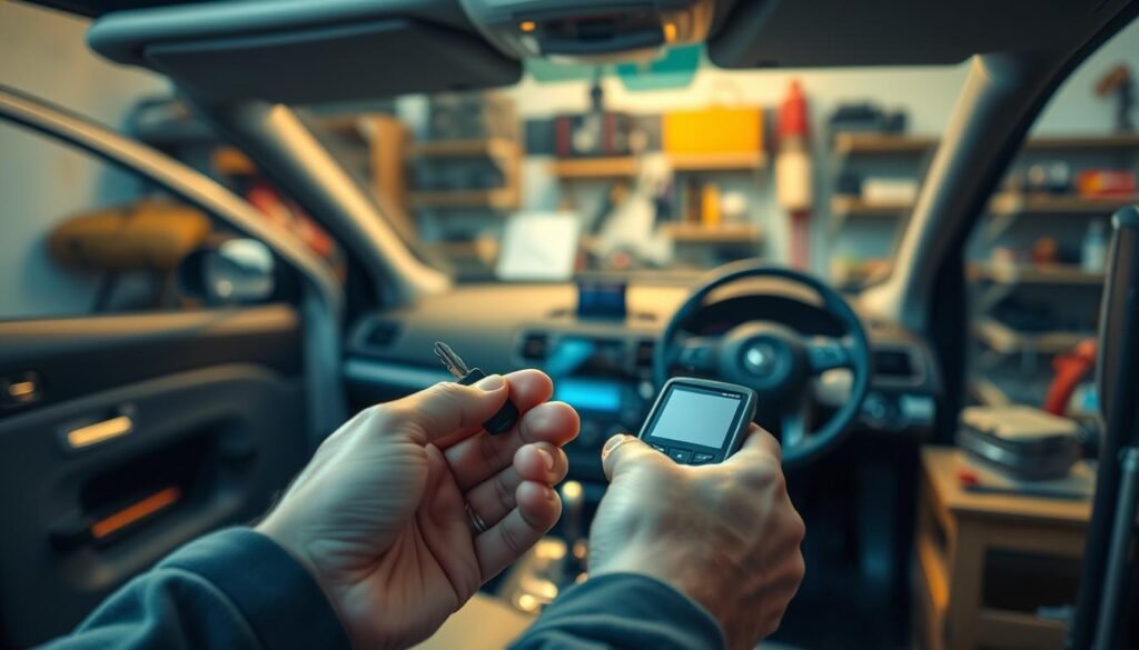 برمجة مفاتيح السيارة عن بعد