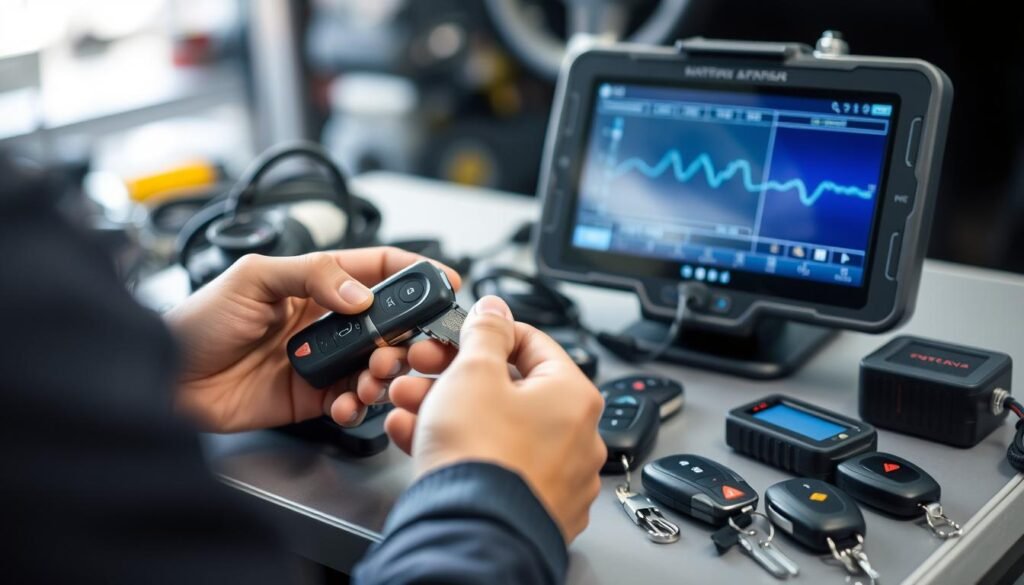 برمجة مفاتيح سيارات أبوظبي باستخدام أجهزة متطورة