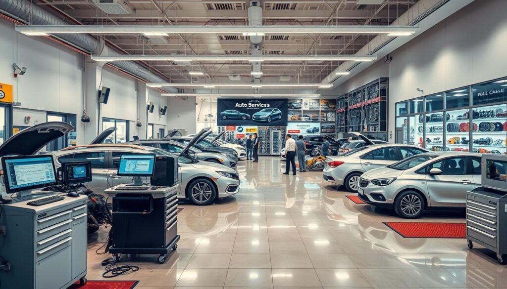 خدمات السيارات في دبا الحصن