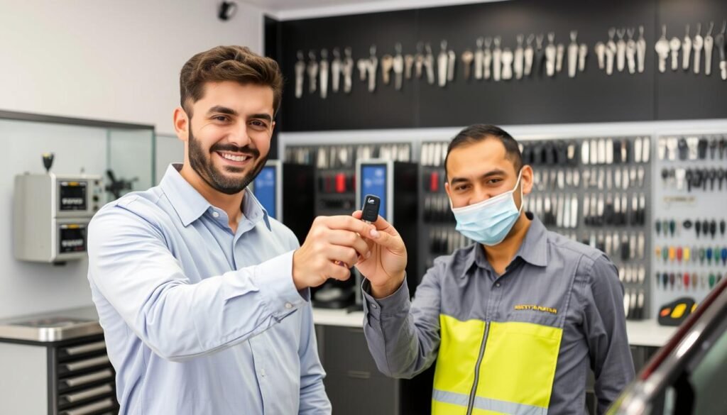 محل مفاتيح سيارات الشامخة