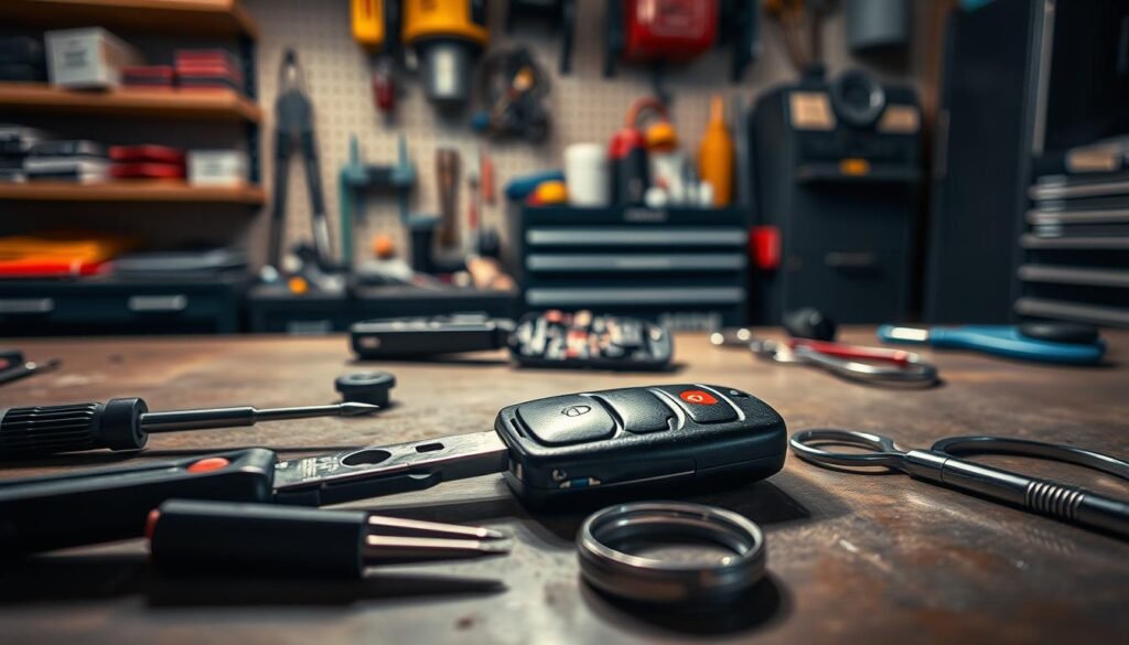 صيانة مفتاح السيارة