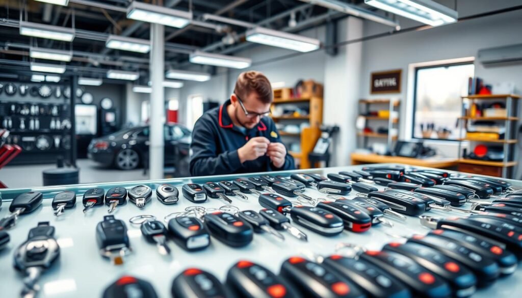 محل مفاتيح سيارات المرور