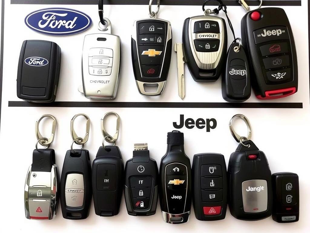 مفاتيح سيارات أمريكية مثل فورد وشيفروليه وجيب مفاتيح سيارات أمريكية مثل فورد وشيفروليه وجيب