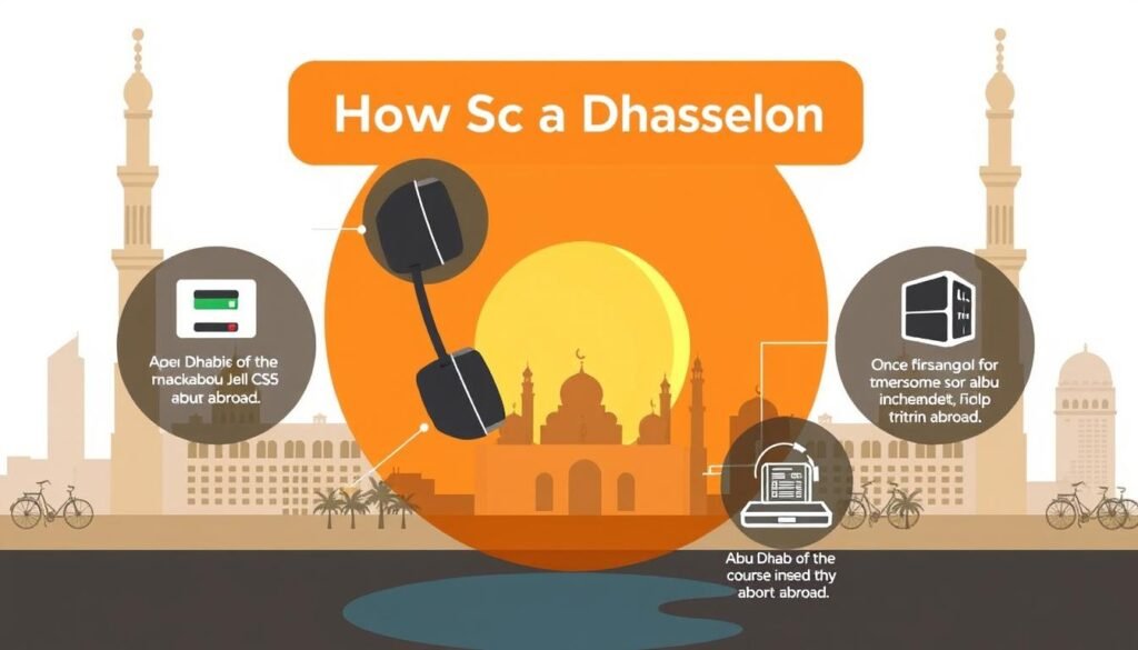 صورة توضح كيفية الاتصال بأبو ظبي من الخارج صورة توضح كيفية الاتصال بأبو ظبي من الخارج