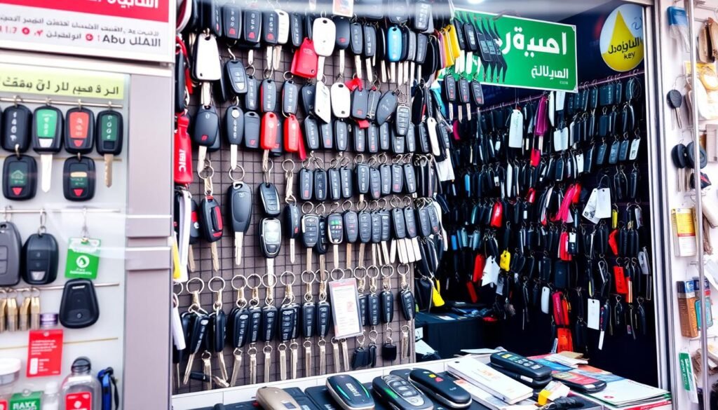 صورة لمحل مفاتيح سيارات في أبوظبي